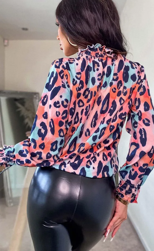 Abigail Dusty Pink High Neck Top Women Missfiga Tops Abigail Dusty Pink High Neck Top Women Missfiga Tops