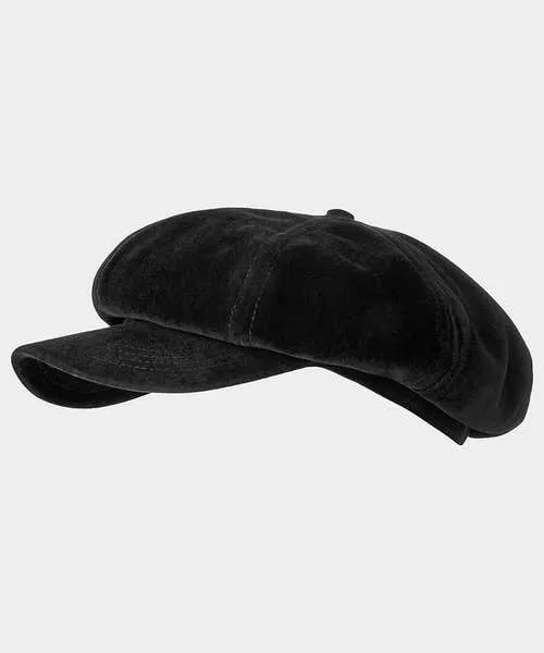 Accessories and Jewellery Joebrowns Apparel Louise8217s Velvet Baker Boy Black