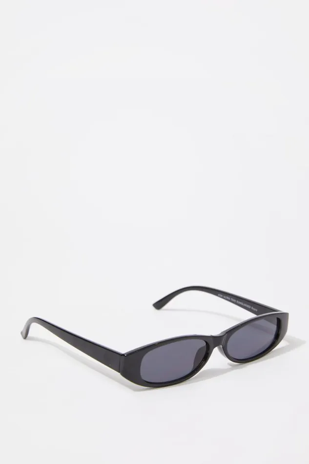 Accessories Supr Accessories Kimi Ultra Thin Sunglasses Black