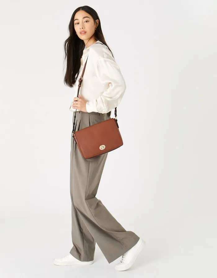 Accessorize Avani CrossBody Bag Tan Tan Women CrossBody Bags
