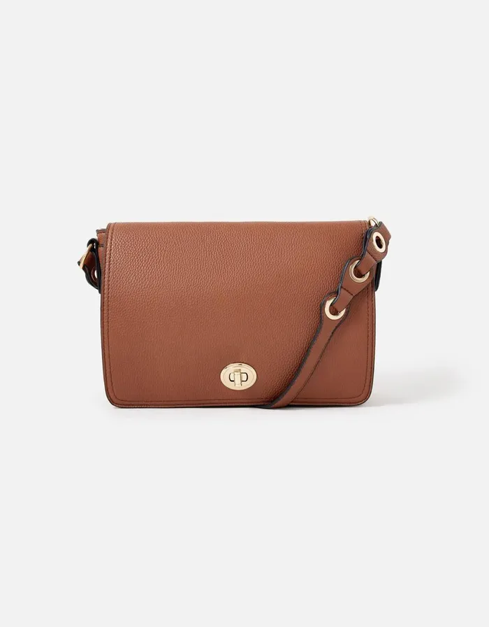 Accessorize Avani CrossBody Bag Tan Tan Women CrossBody Bags