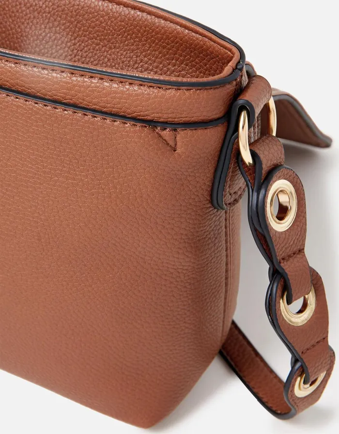 Accessorize Avani CrossBody Bag Tan Tan Women CrossBody Bags