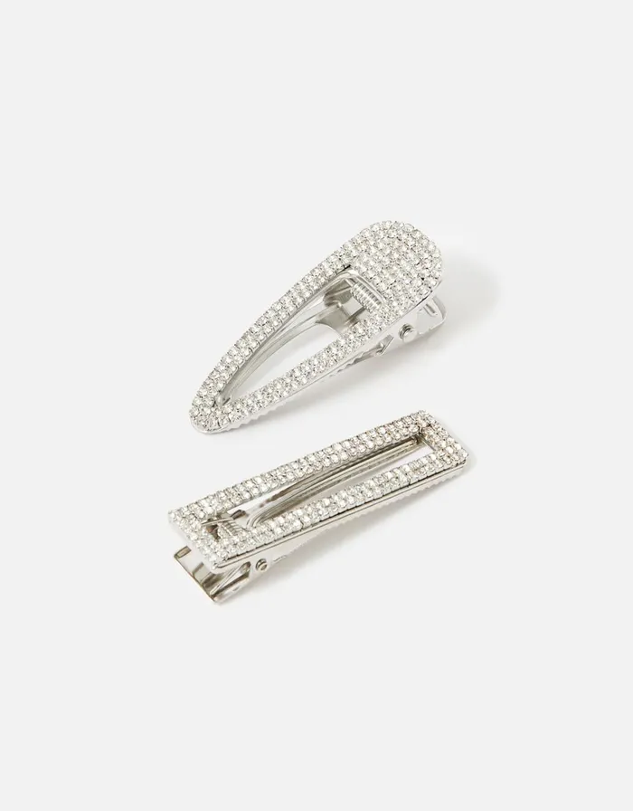 Accessorize BRIDAL Diamante Hair Clips Women Hair Accessories
