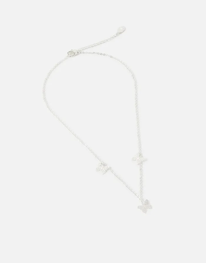 Accessorize Butterfly Charm Necklace Women Necklaces