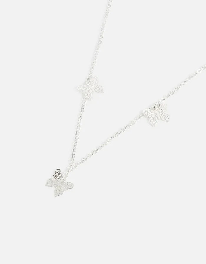 Accessorize Butterfly Charm Necklace Women Necklaces