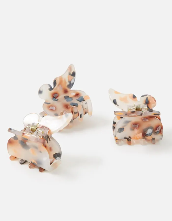 Accessorize Butterfly Claw Clip Multipack Women Hair Accessories