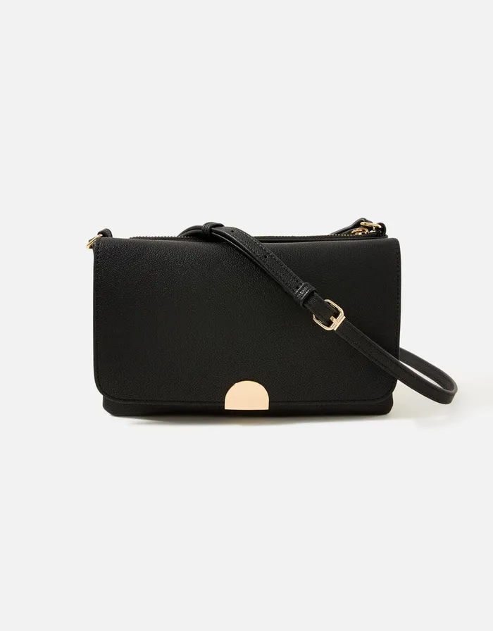 Accessorize Callie CrossBody Bag Black Black Women CrossBody Bags