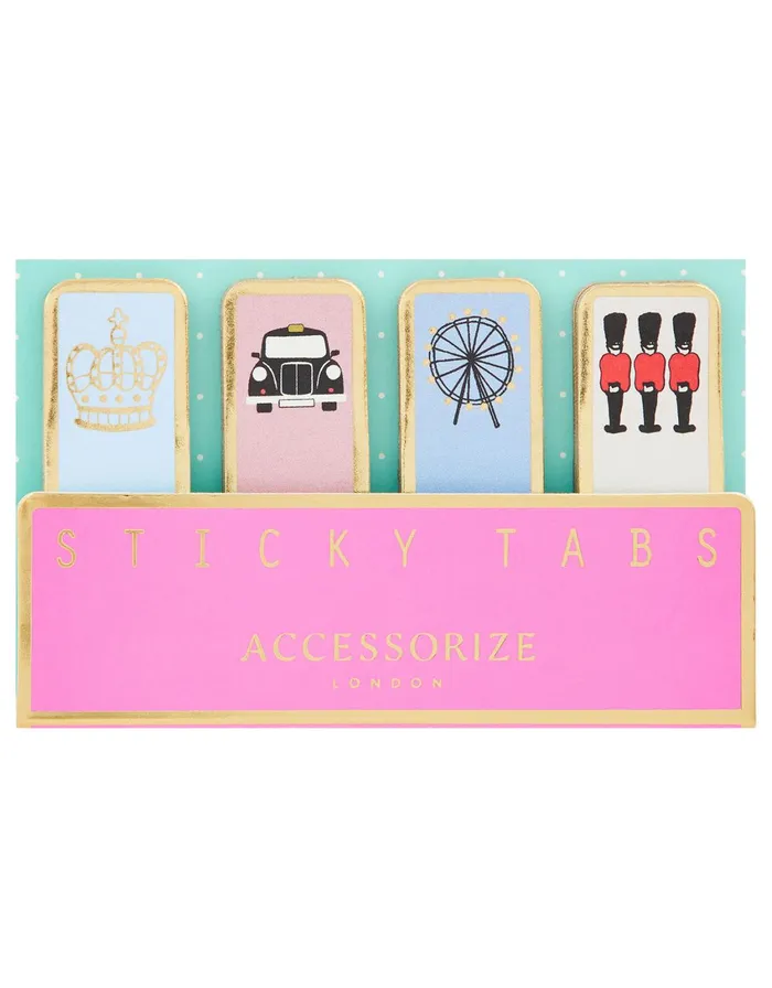 Accessorize City Icon Sticky Tabs GirlsWomen Stationery