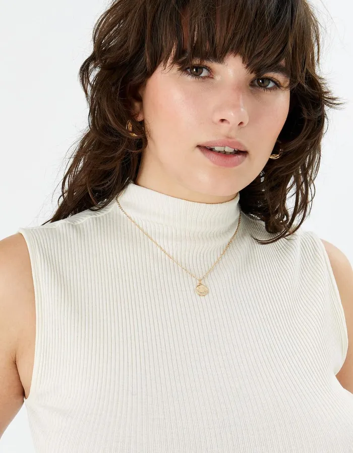 Accessorize Crystal Smiley Pendant Necklace Women Necklaces