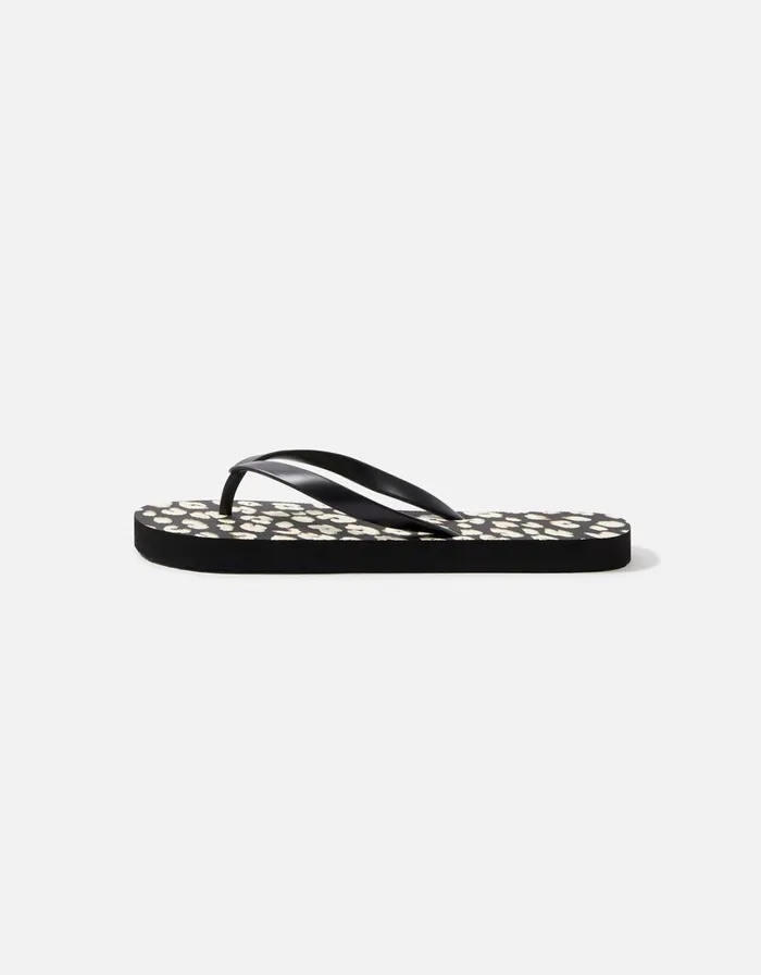Accessorize Eva Leopard Print Flip Flops Leopard Leopard Women Sandals and Flip Flops