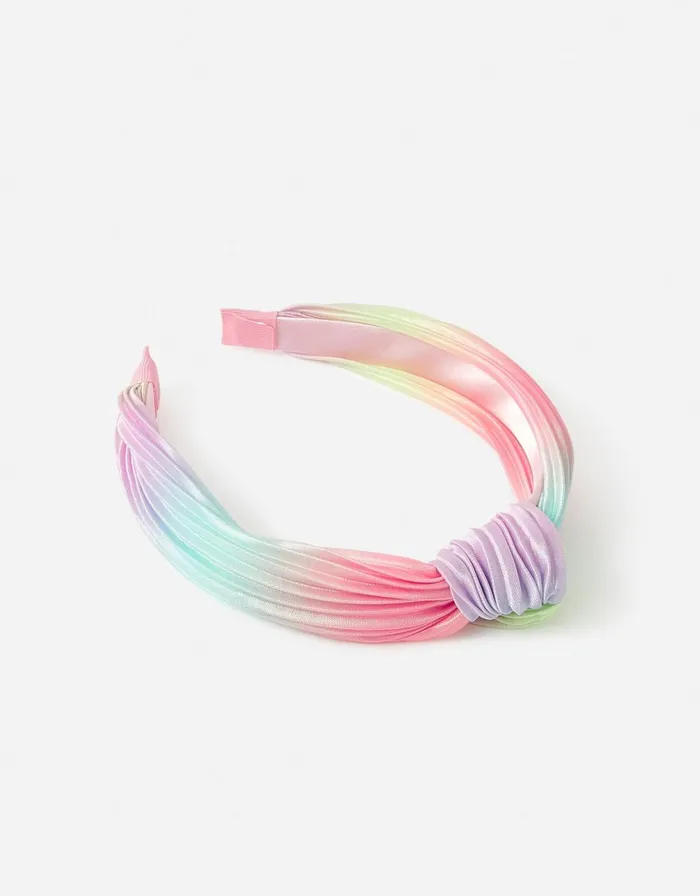 Accessorize Girls Ombre Tie Knot Headband Girls Hair Accessories