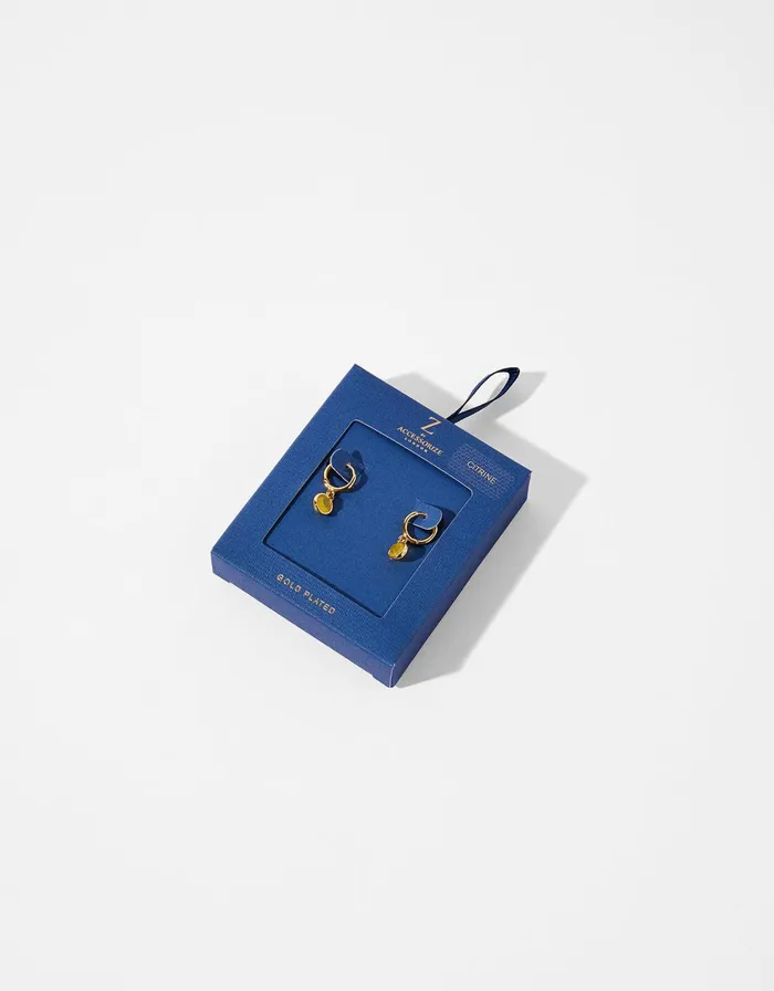 Accessorize GoldPlated Birthstone Earrings 8211 November Women Earrings