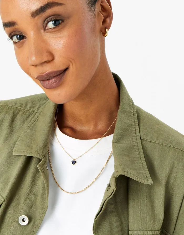 Accessorize GoldPlated Birthstone Necklace Gold Gold Women Necklaces