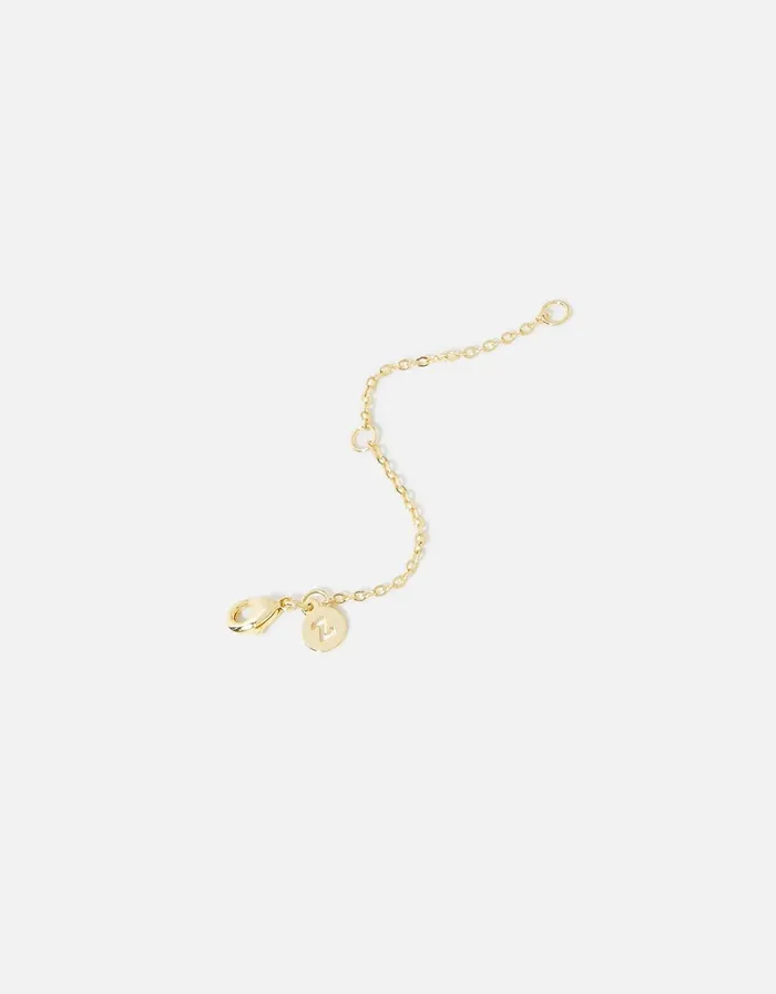 Accessorize GoldPlated Extender Chain Women Necklaces
