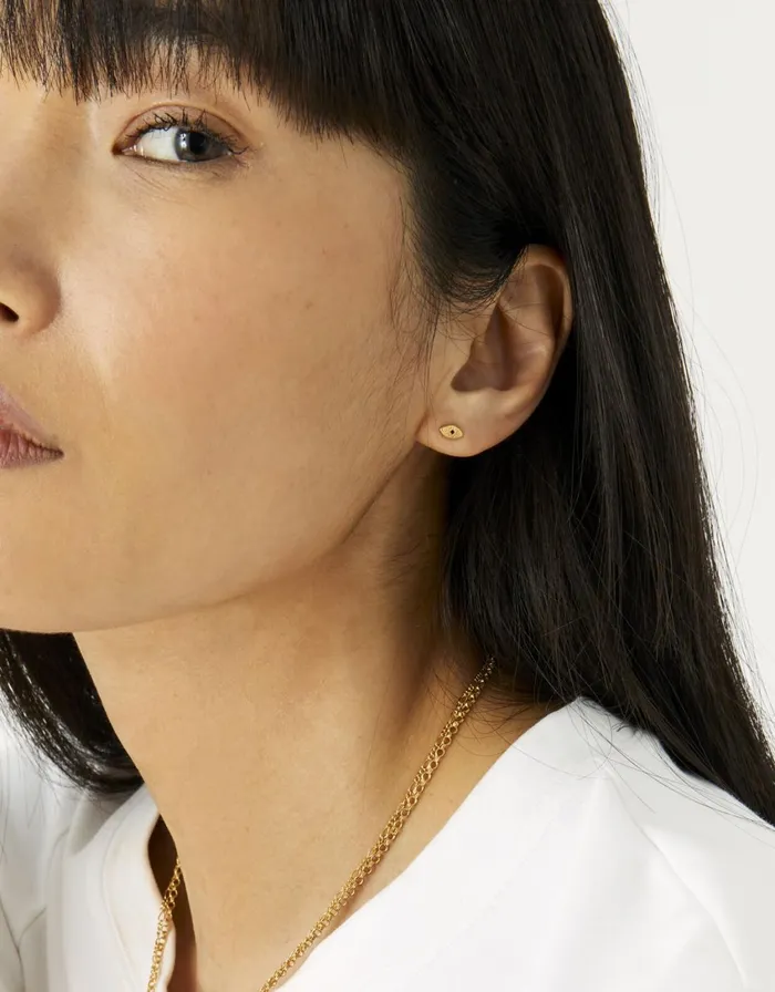 Accessorize GoldPlated Vintage Swallow Stud Set Women Earrings