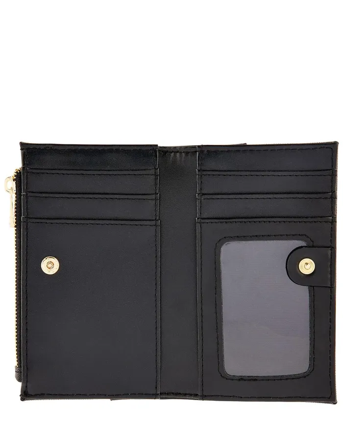 Accessorize Katy Slimline Wallet Black Women Vegan Bags Backpacks and Purses
