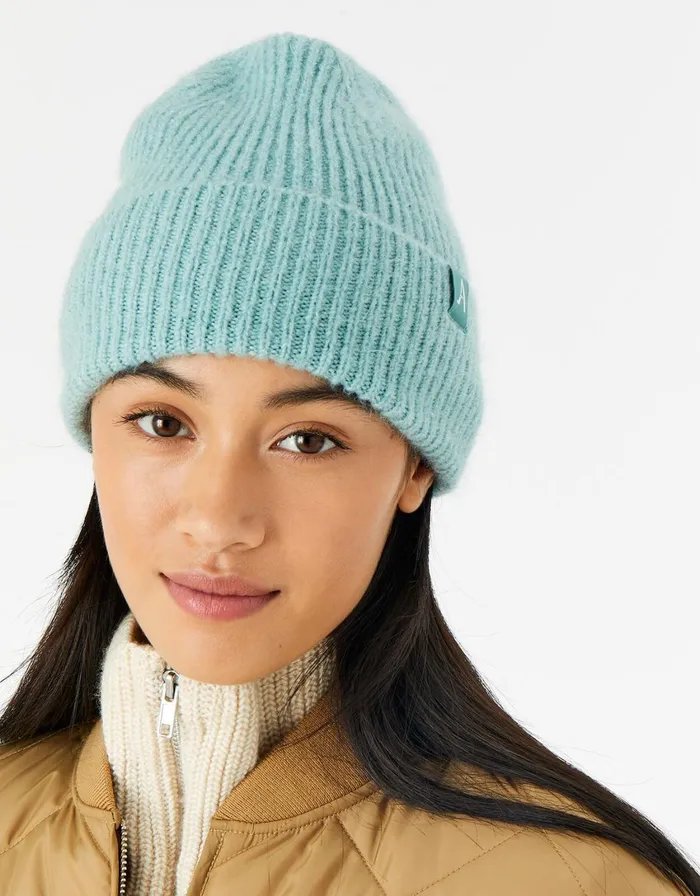 Accessorize Oslo Beanie Hat Duck Egg Women Hats