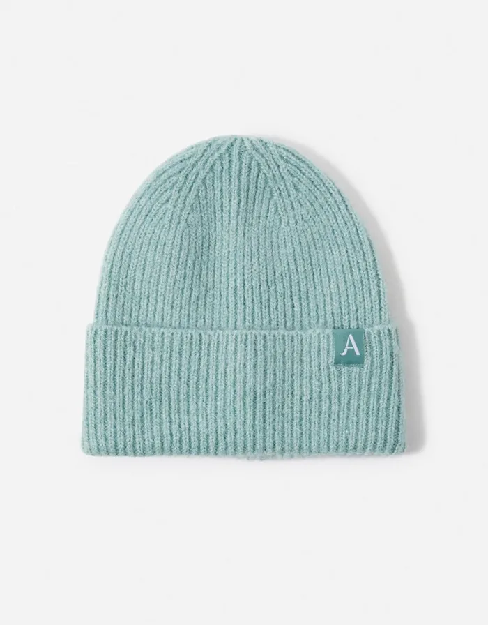Accessorize Oslo Beanie Hat Duck Egg Women Hats