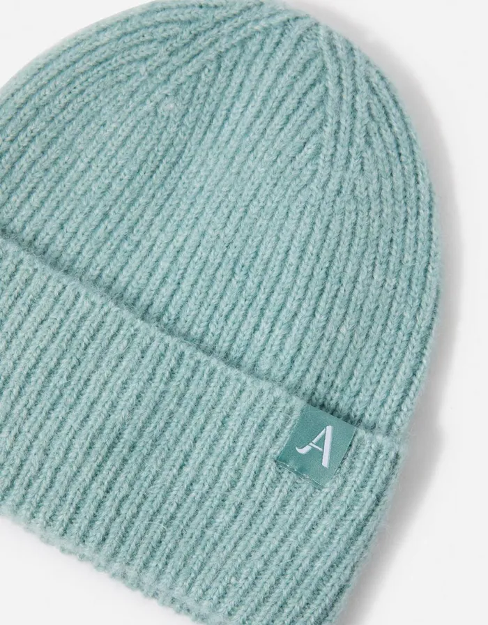 Accessorize Oslo Beanie Hat Duck Egg Women Hats