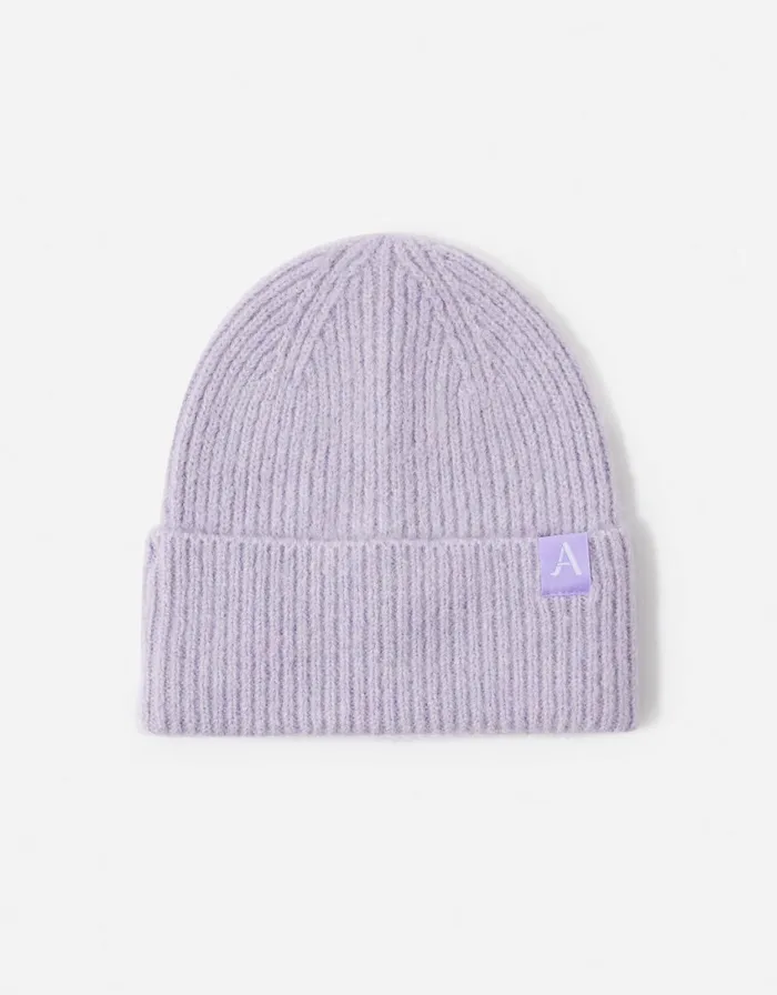 Accessorize Oslo Beanie Hat Purple Lilac Women Hats