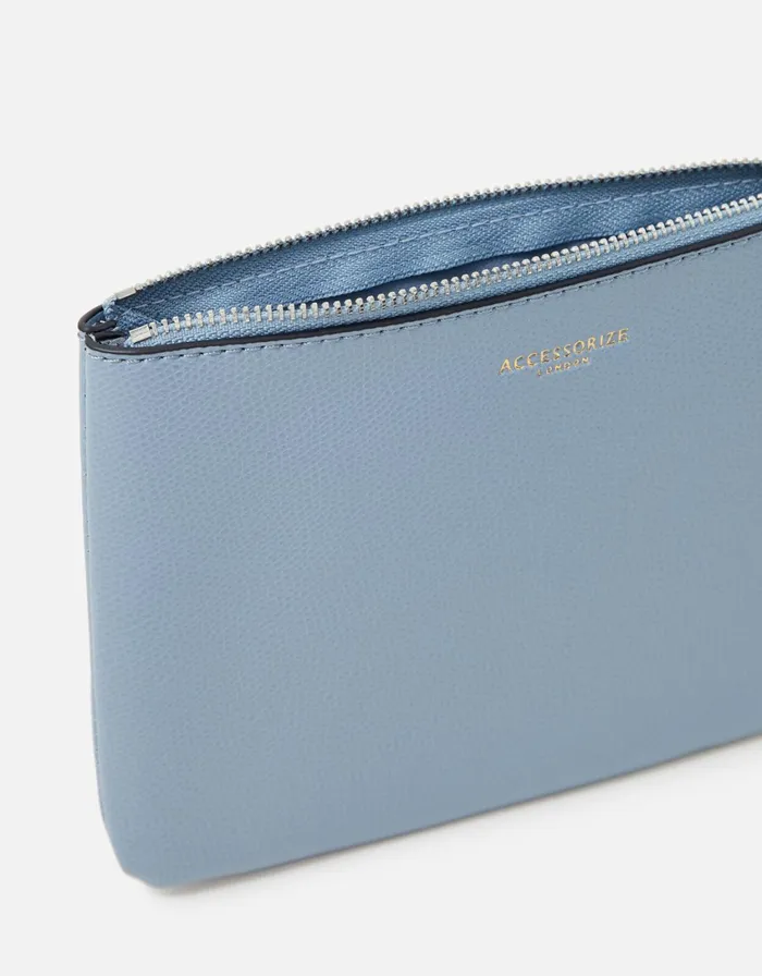 Accessorize Pippa Pouch Blue Blue Women Purses and Wallets