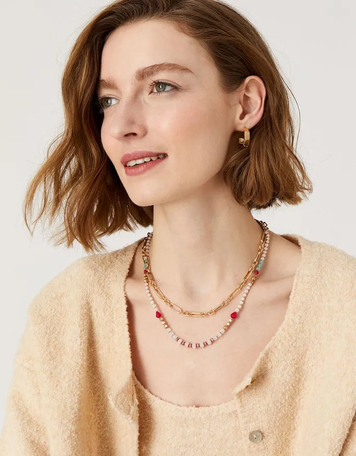 Accessorize Romantic Ramble Beaded Necklace Women Necklaces