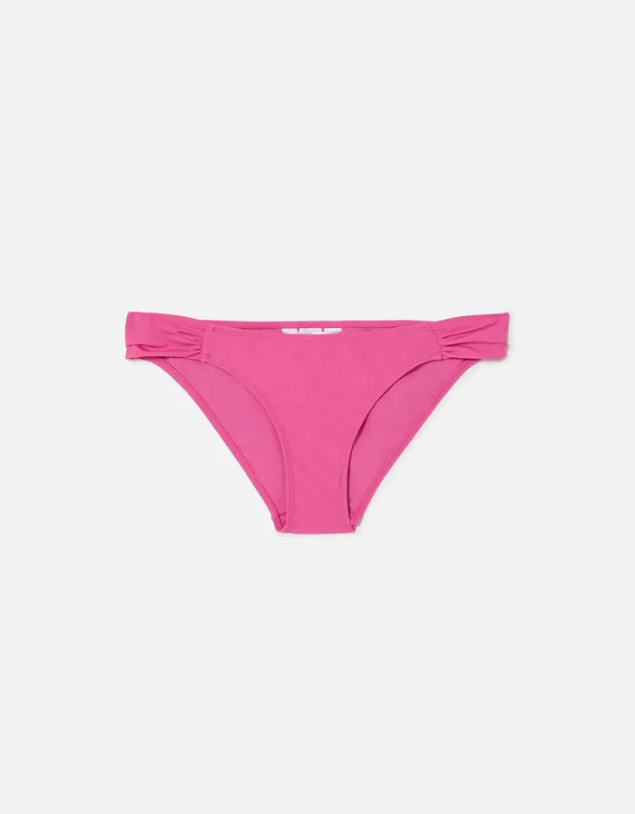 Accessorize Ruched Swim Brief Pink Pink Women Bikinis