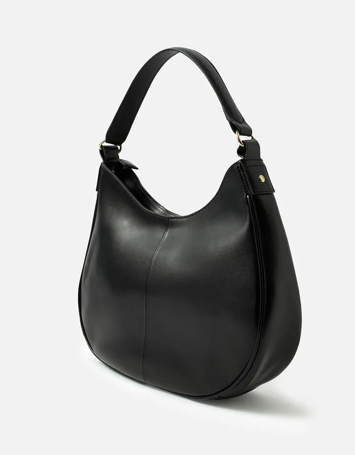 Accessorize Scoop Leather Shoulder Bag Women Leather Bags