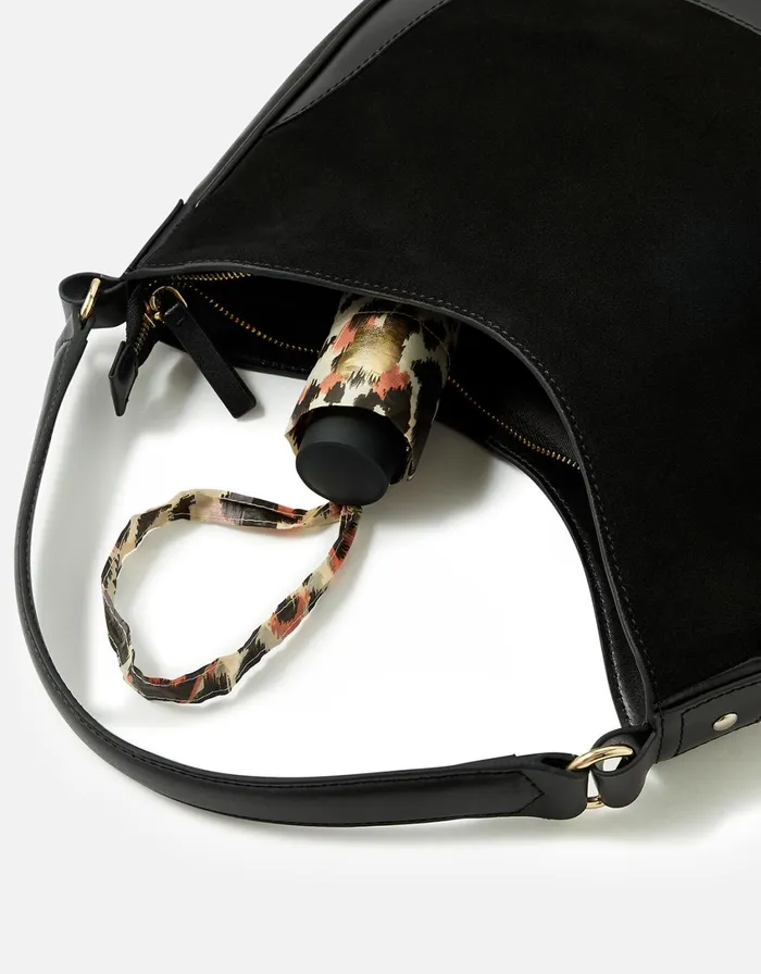 Accessorize Scoop Leather Shoulder Bag Women Leather Bags