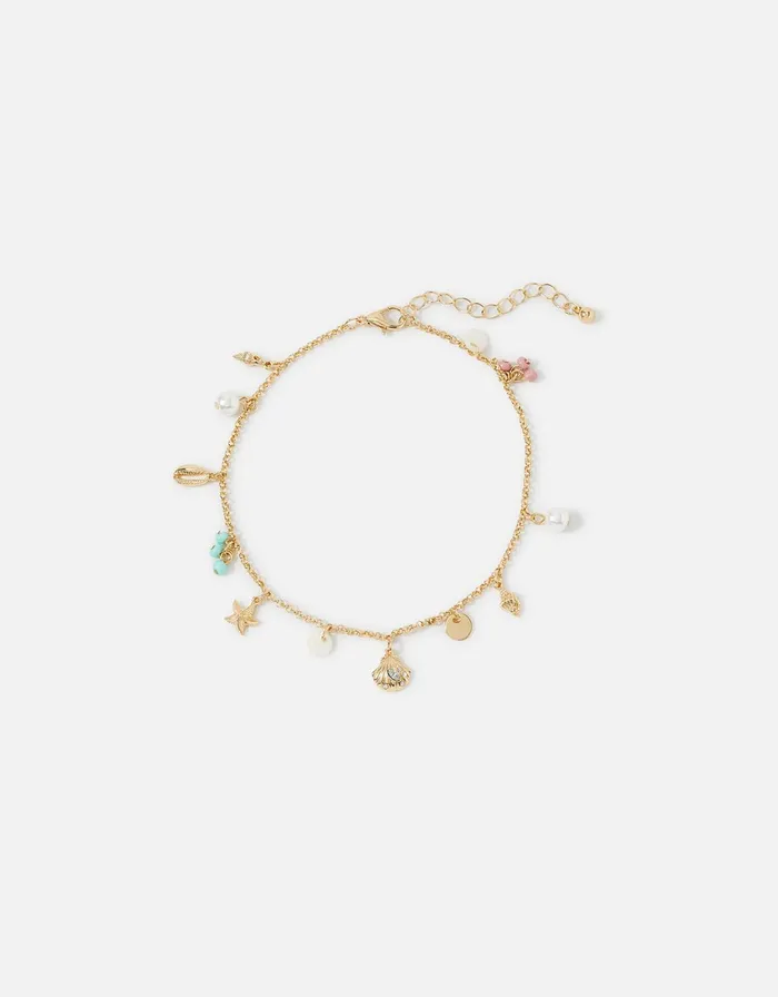 Accessorize Seaside Charm Anklet Women Anklets