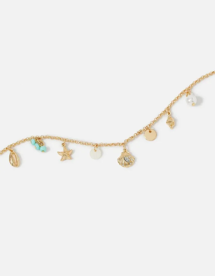 Accessorize Seaside Charm Anklet Women Anklets
