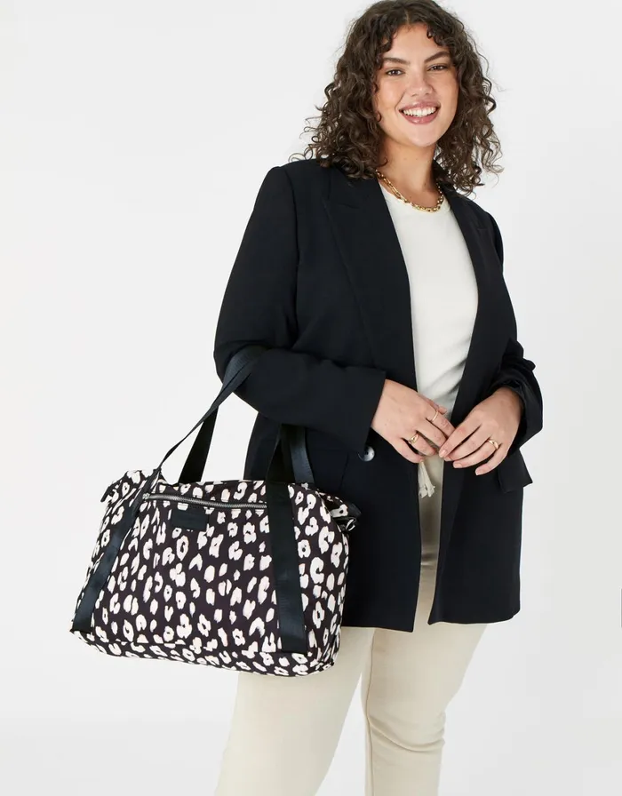 Accessorize Sienna Zip Sports Bag With Recycled Polyester Women Shoulder Bags