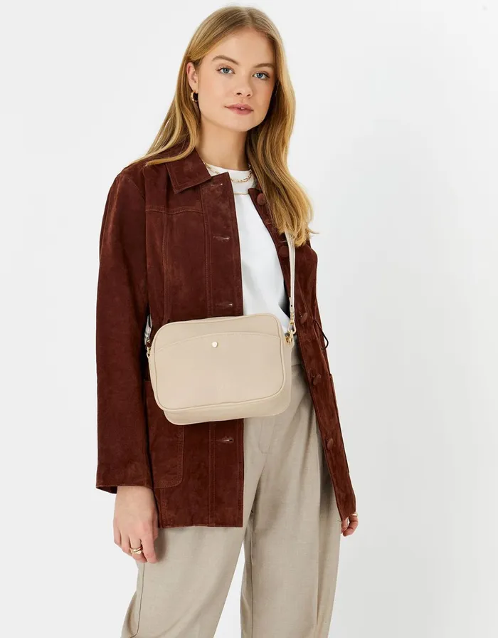 Accessorize Webbing Strap Camera Bag Women CrossBody Bags