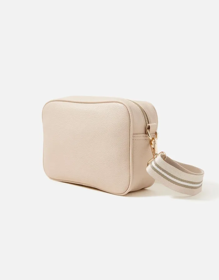 Accessorize Webbing Strap Camera Bag Women CrossBody Bags