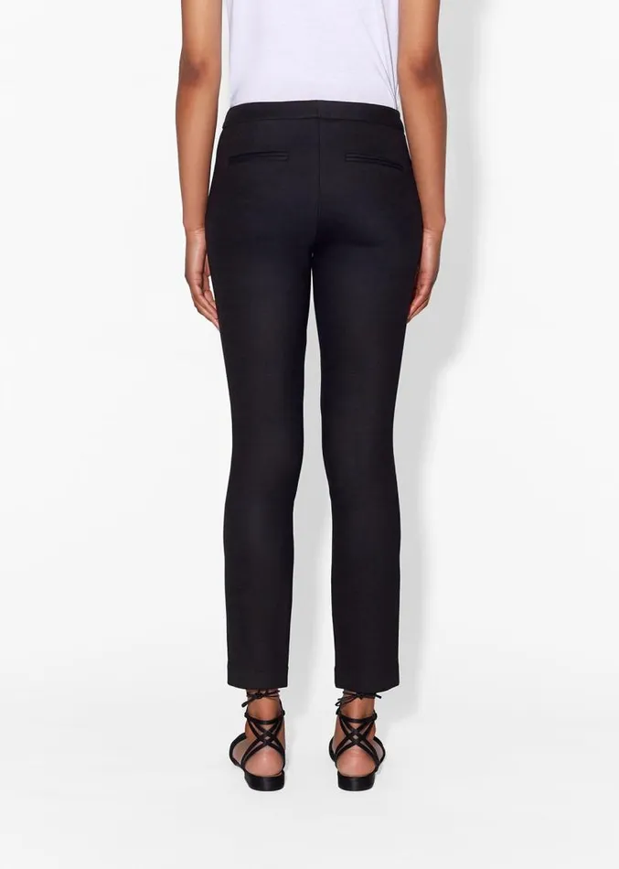 Adam Lippes Pants Cigarette Pant In Double Face Wool Black 8211 Women