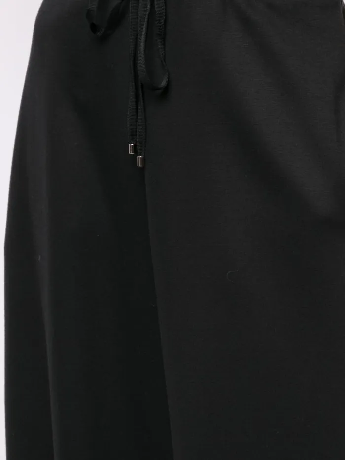 Adam Lippes Pants WideLeg Lounge Pant In Luxe Jersey Black 8211 Women