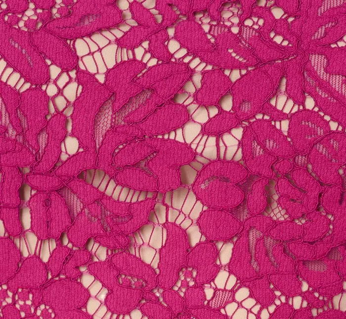 Adrianna Papell Day Dresses Sleeveless Lace Fit And Flare Dress With Sheer Details In Orchid 8211 Women