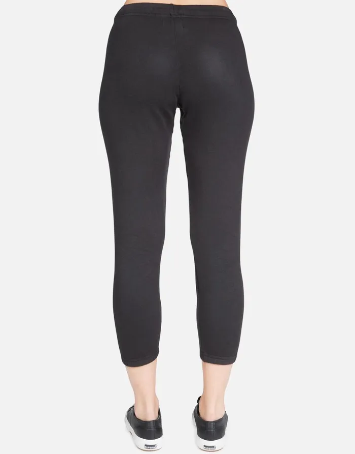 Alana Cali Dreaming Onyx Women039s Lauren Moshi Crop Sweatpants