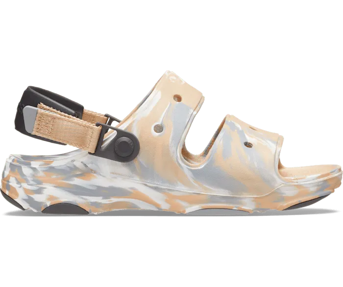 AllTerrain Marbled Sandal Chai Multi Women Crocs Sandals