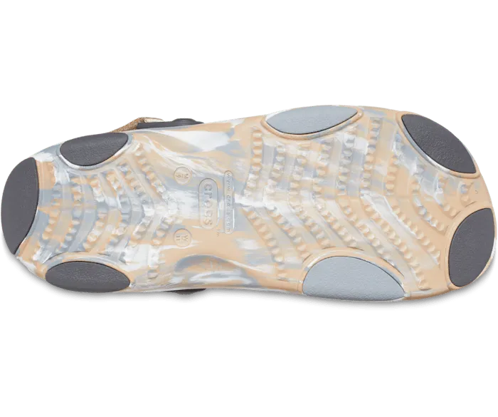AllTerrain Marbled Sandal Chai Multi Women Crocs Sandals