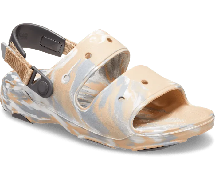 AllTerrain Marbled Sandal Chai Multi Women Crocs Sandals