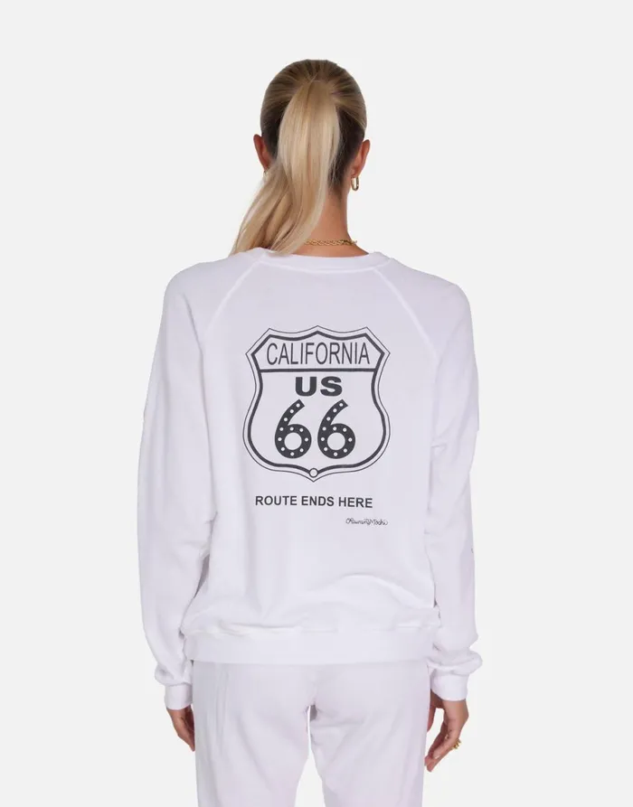 Anela Mels Route 66 White Women039s Lauren Moshi Long Sleeve