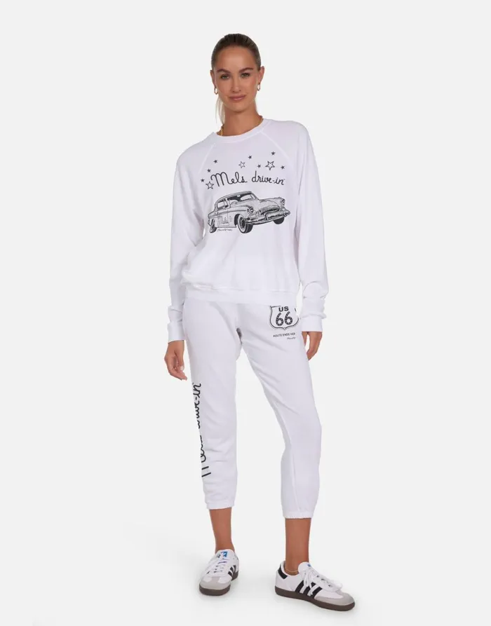 Anela Mels Route 66 White Women039s Lauren Moshi Long Sleeve