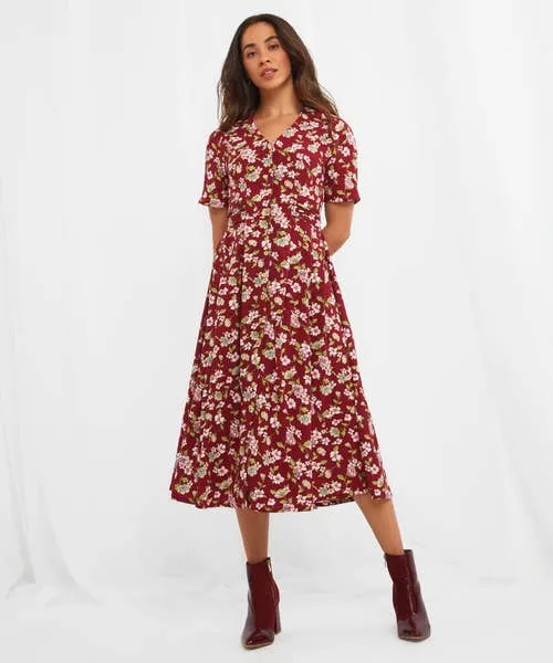 Apparel Dresses Joebrowns Perfectly Pretty Tea Dress Red