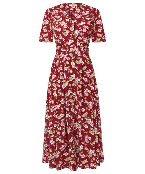Apparel Dresses Joebrowns Perfectly Pretty Tea Dress Red Apparel Dresses Joebrowns Perfectly Pretty Tea Dress Red