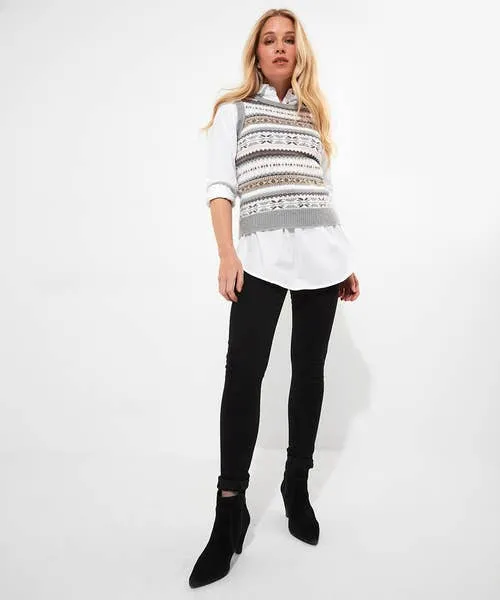 Apparel Joebrowns Joe8217s Favourite Knitted Vest Grey Knitwear and Cardigans Apparel Joebrowns Joe8217s Favourite Knitted Vest Grey Knitwear and Cardigans