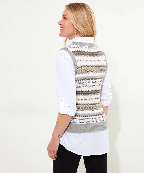 Apparel Joebrowns Joe8217s Favourite Knitted Vest Grey Knitwear and Cardigans Apparel Joebrowns Joe8217s Favourite Knitted Vest Grey Knitwear and Cardigans