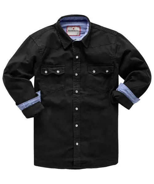 Apparel Joebrowns On The Road Shirt Black Black Shirts