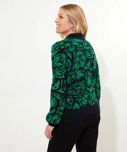 Apparel Knitwear and Cardigans Joebrowns Make A Statement Collared Cardigan Green