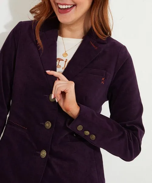 Apparel Magnificent Moleskin Jacket Purple Blazers Joebrowns